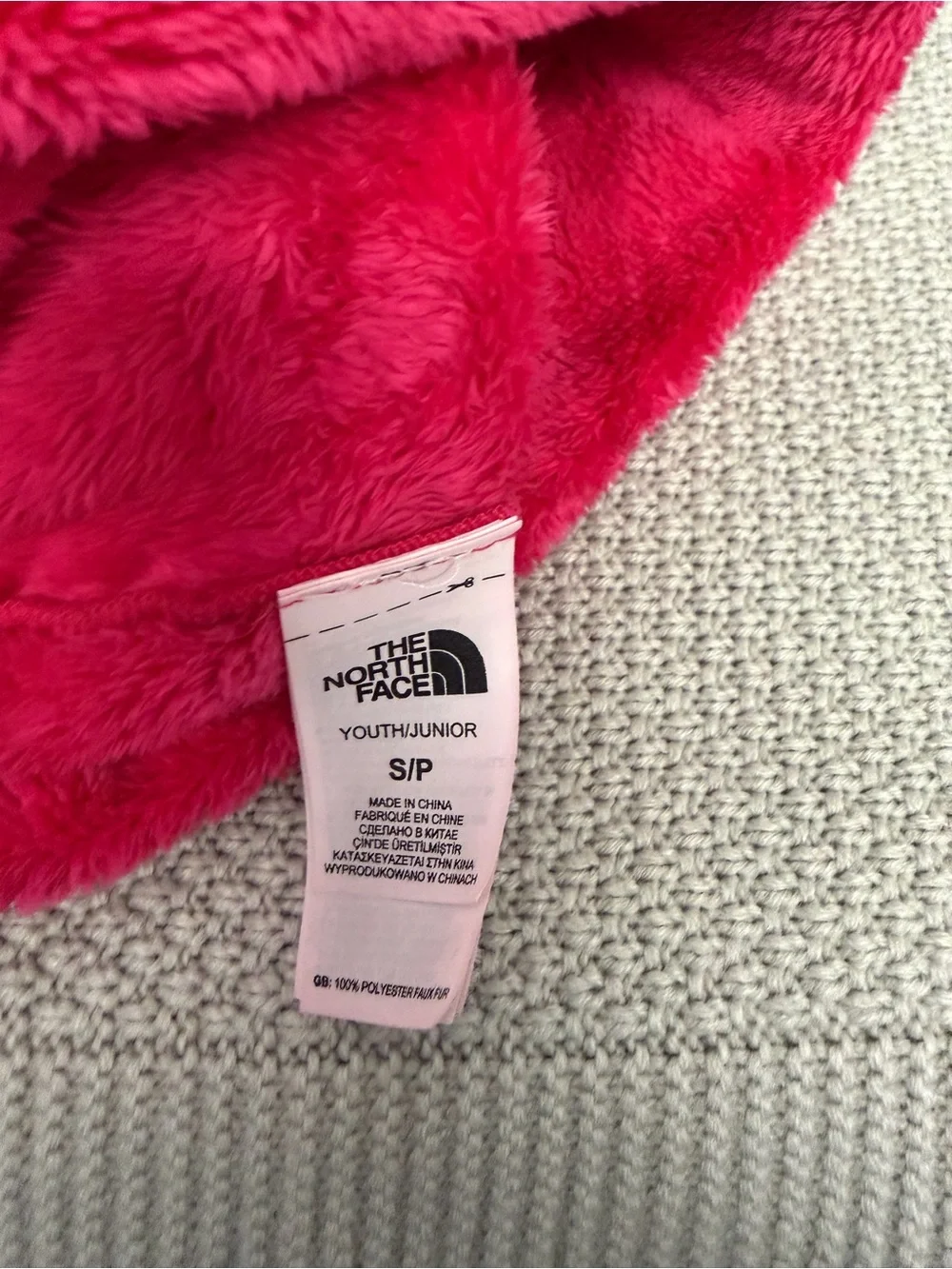 The North Face youth small